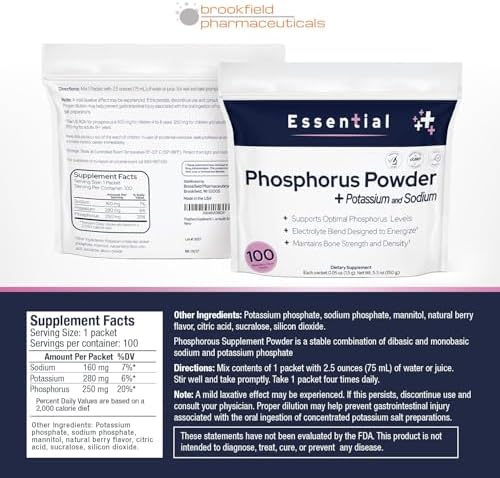 Complete set of Brookfield Pharmaceuticals 100 pack supplement box
