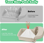 SZEE leakproof automatic waste bags drawstring pull being tied