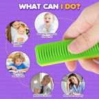 Lesong 8 pack textured silicone fidget strips