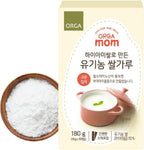 Farmer Queen Orga Mom Organic Hiami Rice Powder front packaging showing 10 sticks.