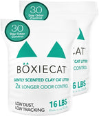Boxie Unscented 30 Day Odor Control Clumping Clay Cat & Kitty Litter 16 lb, 99.9% Dust-Free, Hard Flat Top Clumps, No Fragrances No Fillers, Long-Lasting, Easy to Scoop - Image 13