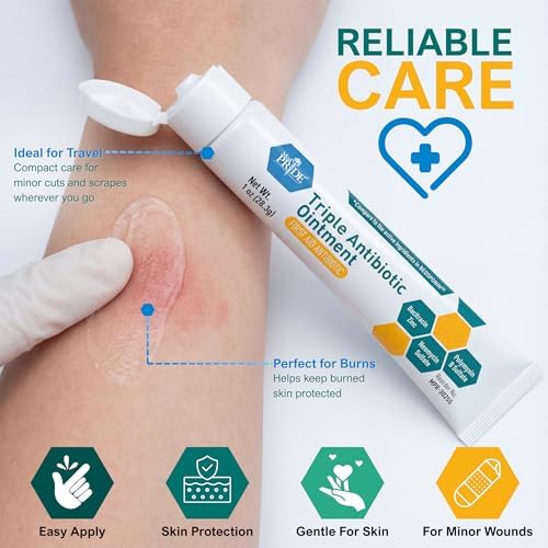 MED Pride triple antibiotic tube pack for household medical kits