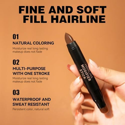 Waterproof hairline concealer pen for men and women
