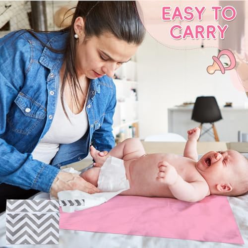 Vercraft changing pad liners used on a standard baby changing table.