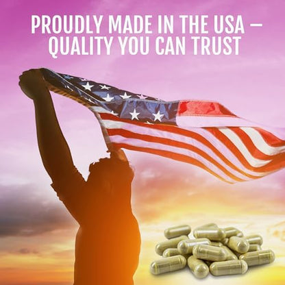 High potency USA made resveratrol supplement bottle