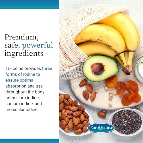 Authentic USA imported EuroMedica thyroid supplement packaging