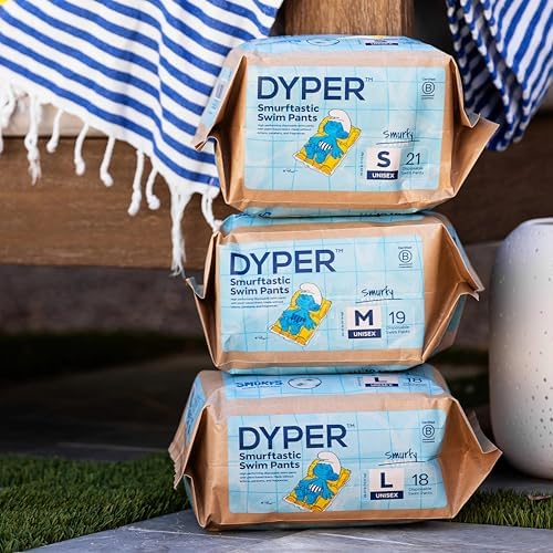 Close up of plant based material texture of Dyper swim diapers