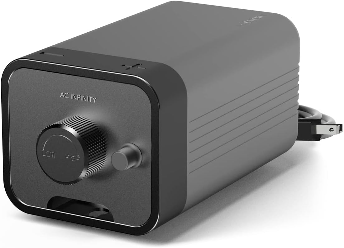 Full box contents of AC Infinity oxygen pump kit