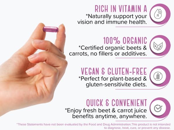 Back label displaying suggested use and nutritional breakdown