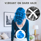 Byhoo washable temporary hair color kit with six comb applicators