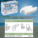 Close up of B-Sure absorbent pad showing thin discreet profile