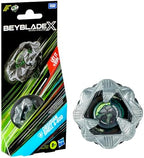 Close up of Beyblade X Obsidian Shell 4-60D ratchet and bit components