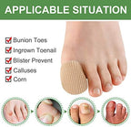 Welnove gel toe sleeves in medium and large sizes for corn relief.
