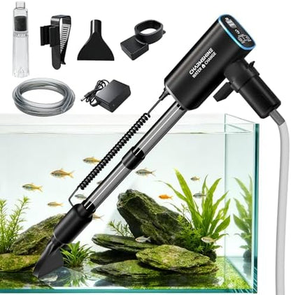 Fishkeeper aquarium cleaner showing the 25 watt motor and handle.