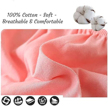 Side angle view of Baby Amabc cotton underwear for infants