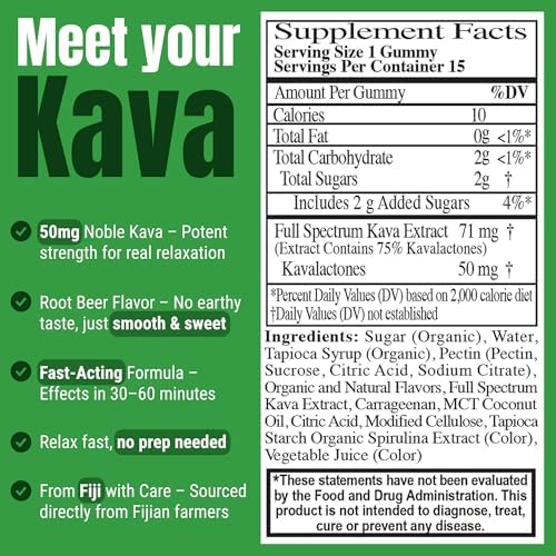 Primo Kava imported USA formula authentic stress relief product layout