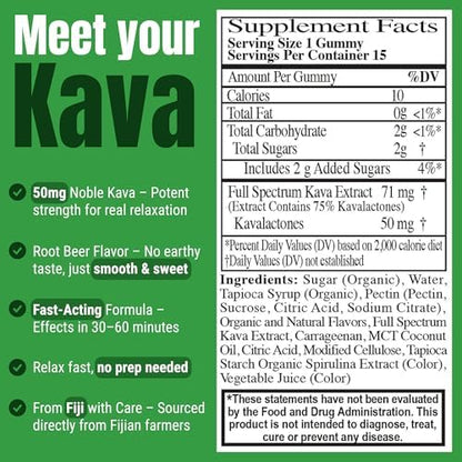 Primo Kava imported USA formula authentic stress relief product layout