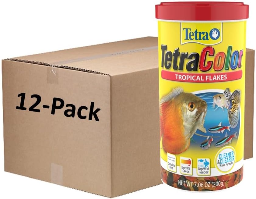TetraColor Tropical Flakes, Color Boosting Fish Food, Nutritionally Balanced Diet for Tropical Fish, 7.06 oz - Image 9