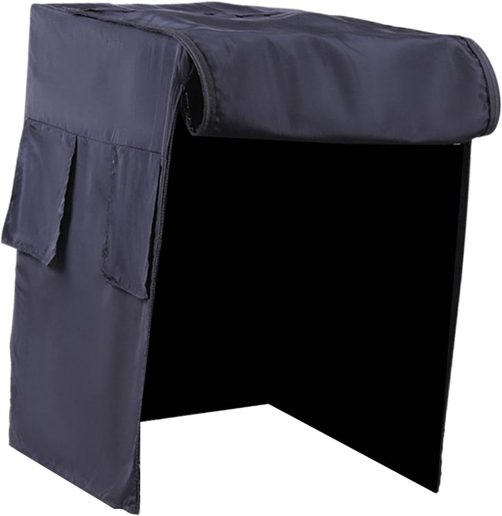 Generic bird parrot cage cover front view showing blackout design