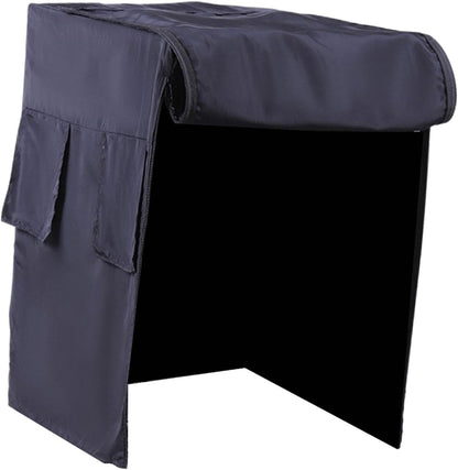 Generic bird cage cover front view showing premium blackout polyester fabric material.