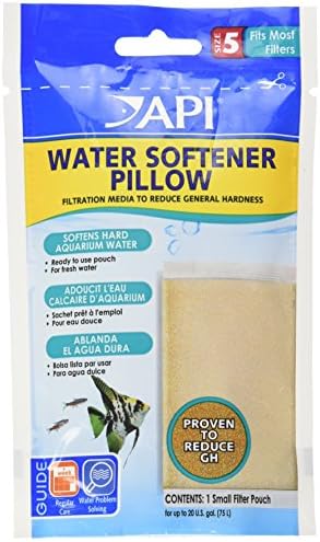 API Water Softener Pillow filtration pouch close up