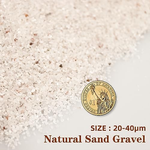 Ausluru silica sand used for potted plant landscaping