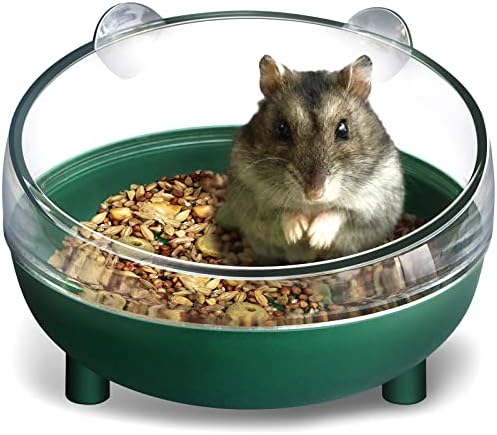 Hamster Bathtub,Small Animals Bathroom,Hamster Sand Bath Container,Hamsters Toilet for Dwarf Hamsters,Gerbils,mice,or Small Animals Food Bowl - Image 3