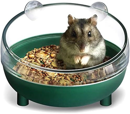 Hamster Bathtub,Small Animals Bathroom,Hamster Sand Bath Container,Hamsters Toilet for Dwarf Hamsters,Gerbils,mice,or Small Animals Food Bowl - Image 3