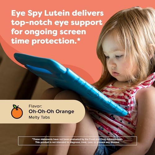 Renzo's Eye Spy melty tabs bottle packaging details