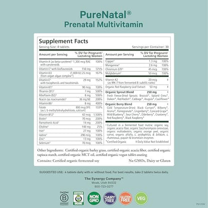Pure Synergy PureNatal whole food prenatal multivitamin