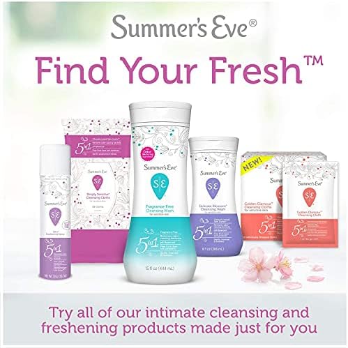 The 4-pack bundle of Summer's Eve imported feminine cleansing bottles.