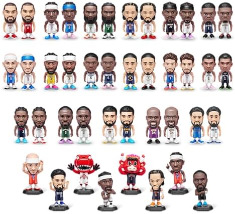Assembled basketball court puzzle pieces with mini hoop and launcher accessories from ZURU sports collection