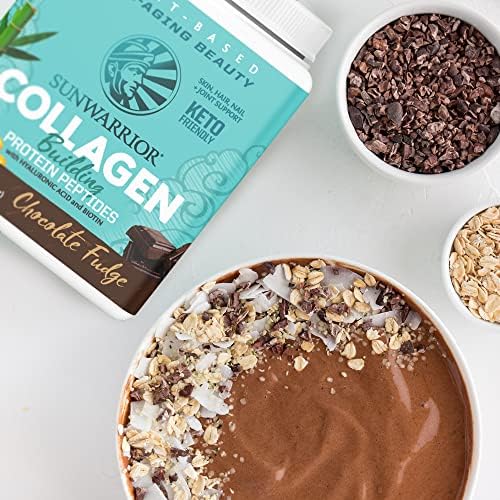 Sunwarrior vegan collagen supplement packaging details