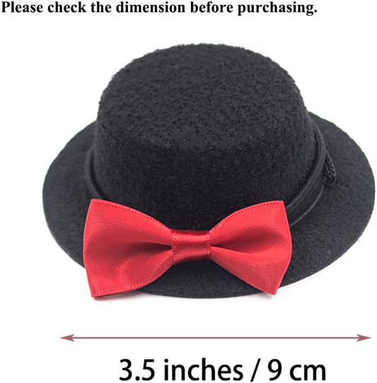 Close up view of the adjustable movable buckles on the DuvinDD lizard costume hat and bowtie accessories.