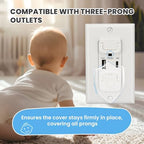 Demonstration of removing Plugtul outlet cover with ring pull