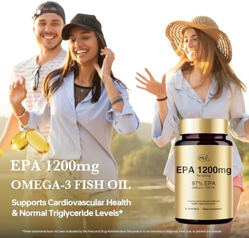 Huj 97 Percent EPA Omega 3 Fish Oil packaging box