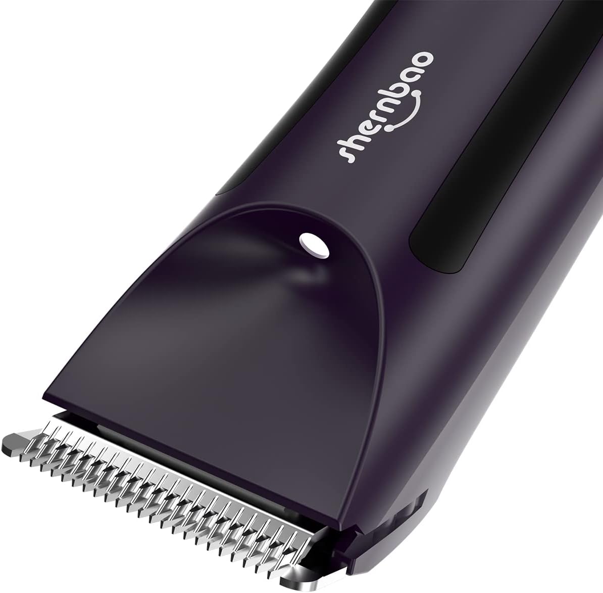 Side view of the authentic Shernbao pet clipper replacement blade for mini trimmers