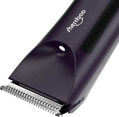 Side view of the authentic Shernbao pet clipper replacement blade for mini trimmers