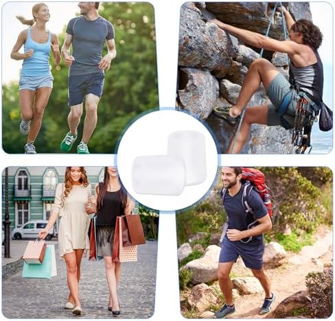 Heqxwl washable and reusable silicone toe guards for men and women