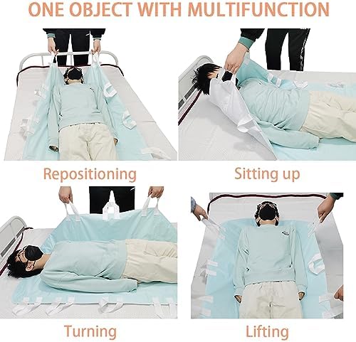 Agooliiu waterproof incontinence pad showing handle reinforcement details