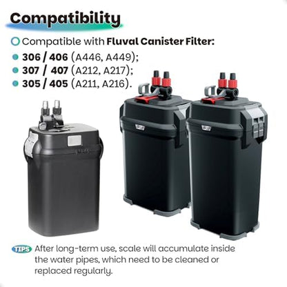 Flexible thermoplastic rubber fish tank pump hose bent without kinking