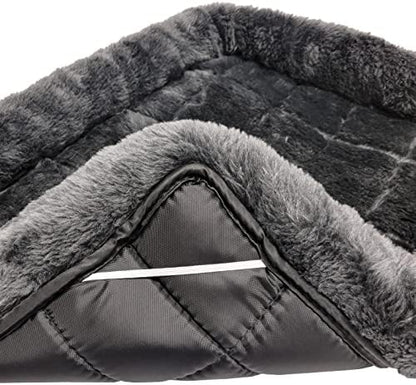 MidWest Homes for Pets QuietTime XXS Dog Bed - Gray Faux Fur Bolster, Ultra-Soft and Machine Washable, Fits 18-Inch Crates and Carriers, for Small Dogs and Cats - Image 5