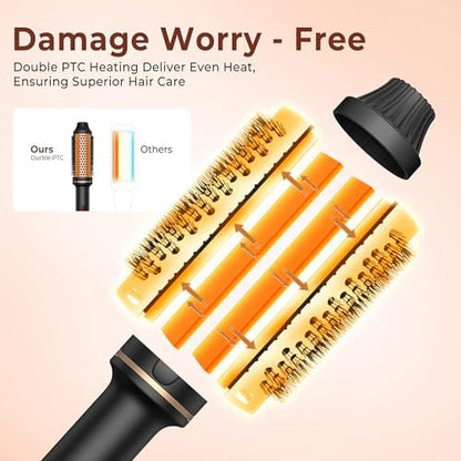 Chamequinho thermal curling iron demonstrating the full length of the cord.