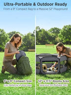 UWE XL pet playpen material close up texture