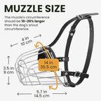 Secure buckle details on the BRONZEDOG steel dog mouth cover.