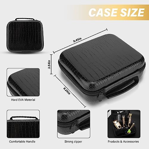 GSKY premium grooming set stored inside the portable EVA travel bag for easy carrying.