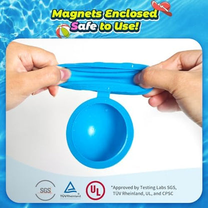 Soft latex free water balloons breaking on impact to create a splash