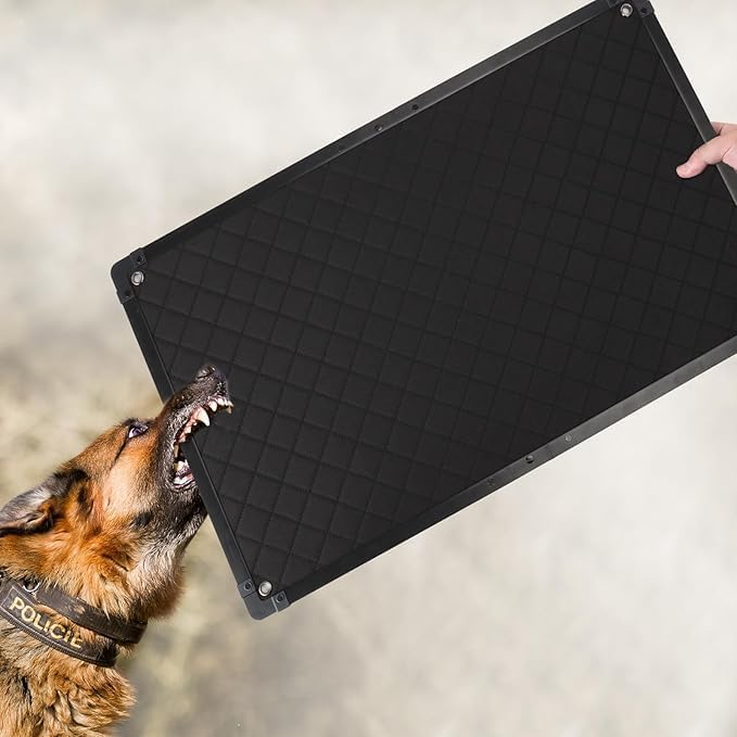 Grenty durable chew proof dog crate mat front view