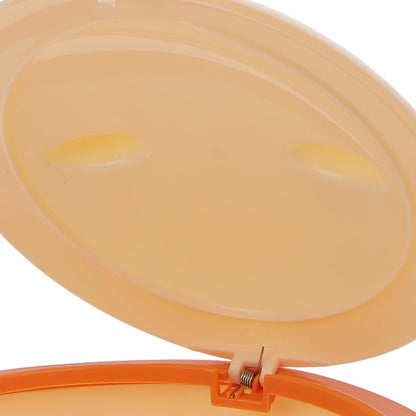 Cat litter trash can showing durable plastic material