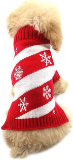 NACOCO New Year snowman pet pullover flat layout view